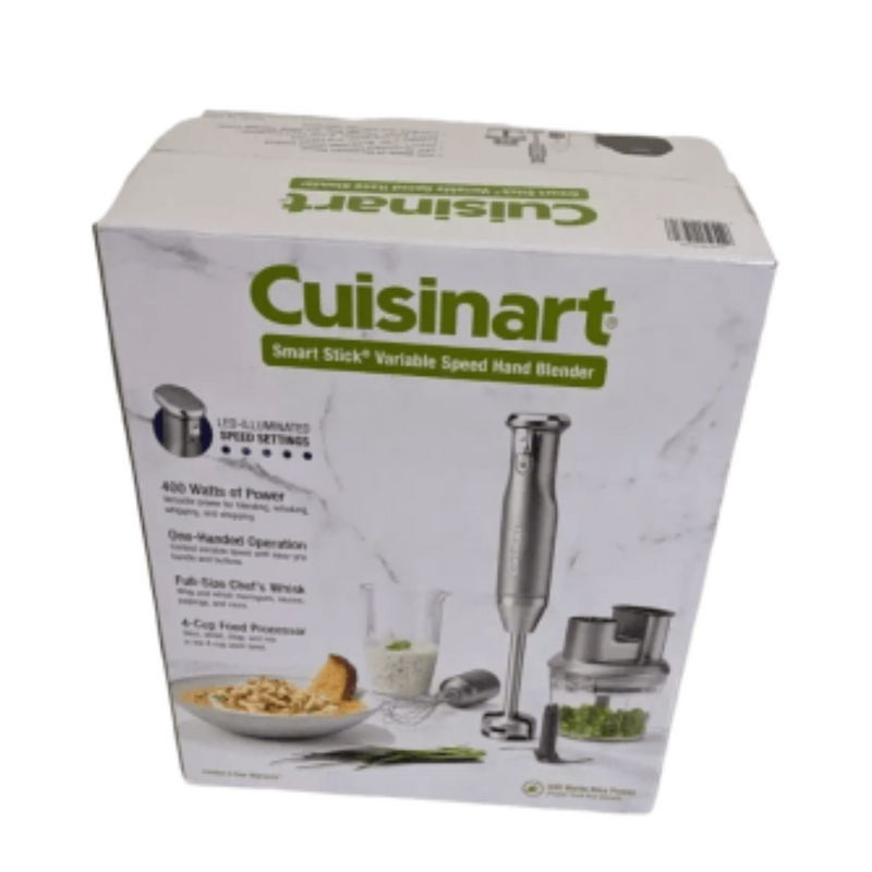 Cuisinart Smart Stick Liquidificador de Mão – 400W com 5 Velocidades e Iluminação LED