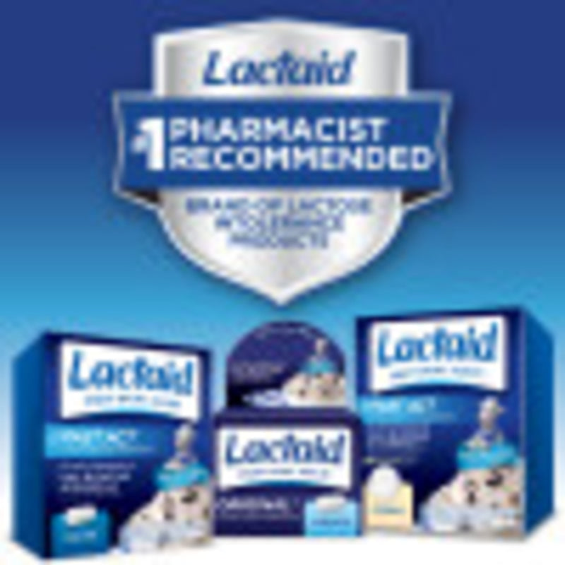 Lactaid Fast Act Lactose Relief Chewables, Vanilla Twist – 32 Packs of 1 Ct